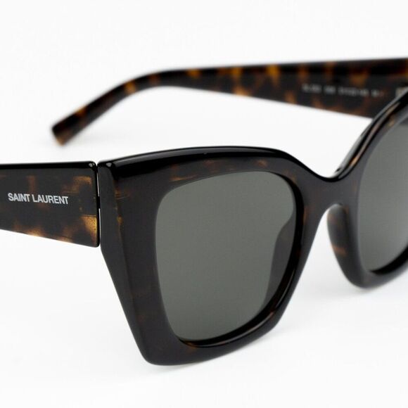 NEW Saint Laurent SL552 008 Havana Grey Cat Eye Women Sunglasses main image 8